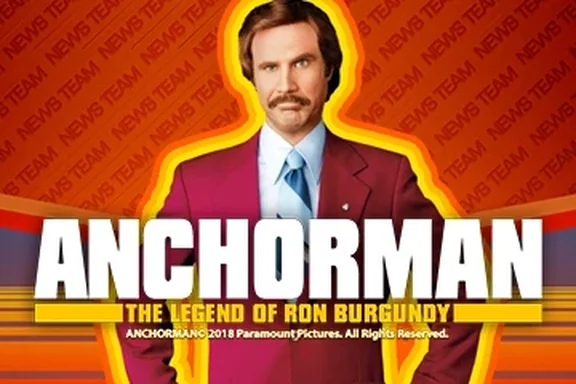 Anchorman The Legend Of Ron Burgundy — capa do slot